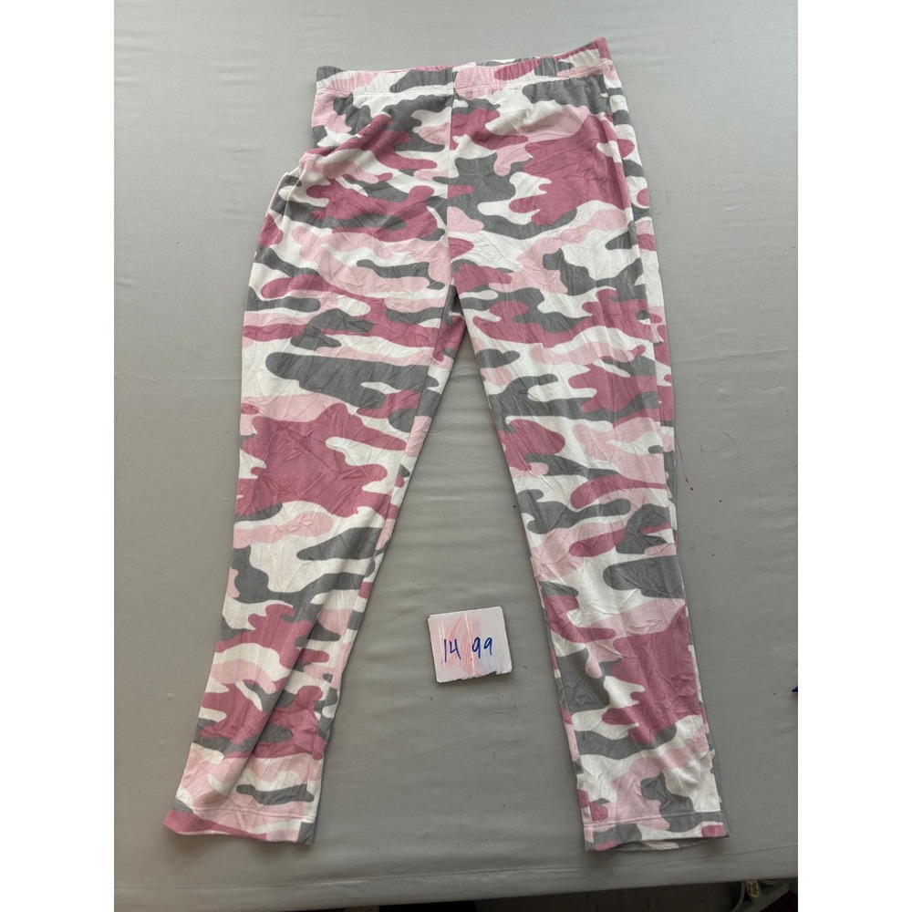 Secret Treasures Pink Camo Pajama Pants Womens Small 4-6 Lounge Sleepwear Bottom